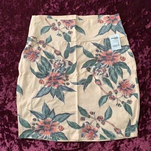 NWT-Charlotte Russe Floral Pencil Skirt 2X